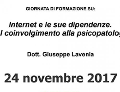 24/11/2017 – Giornata di Formazione su Internet e le sue dipendenze