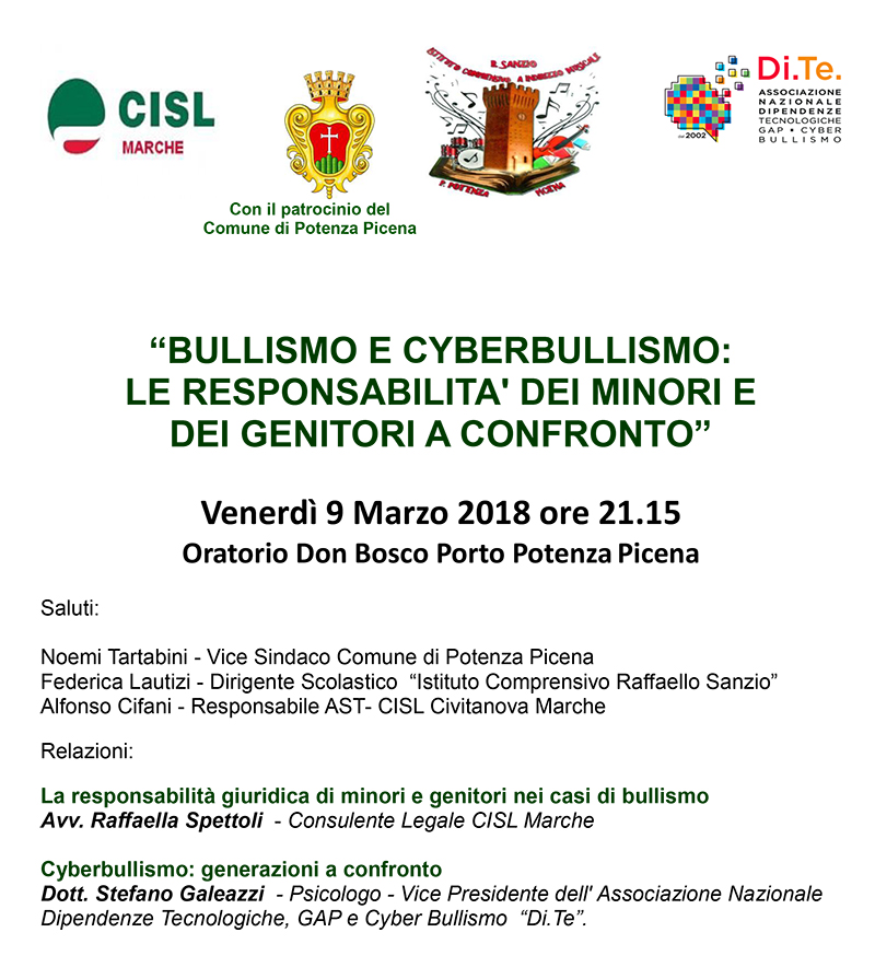 Bullismo e Cyberbullismo